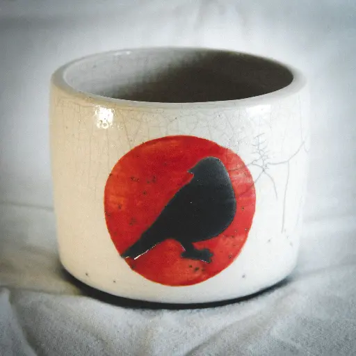 Petit pot "red rouge gorge"
