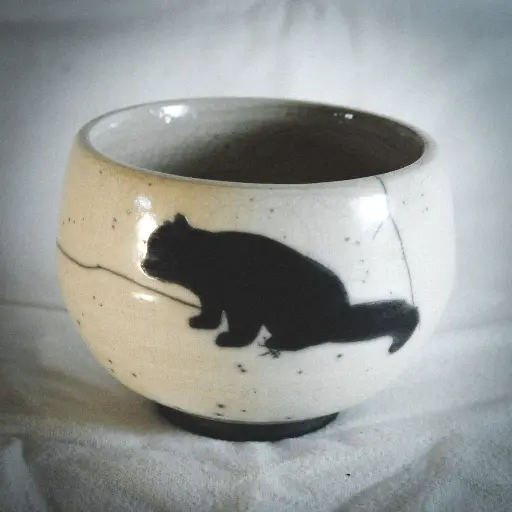 Tasse "panda roux"